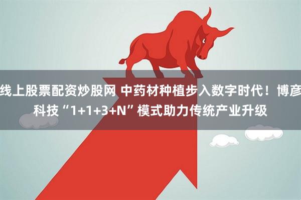 线上股票配资炒股网 中药材种植步入数字时代！博彦科技“1+1+3+N”模式助力传统产业升级