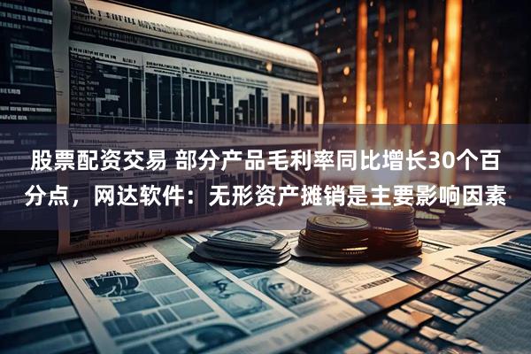 股票配资交易 部分产品毛利率同比增长30个百分点，网达软件：无形资产摊销是主要影响因素