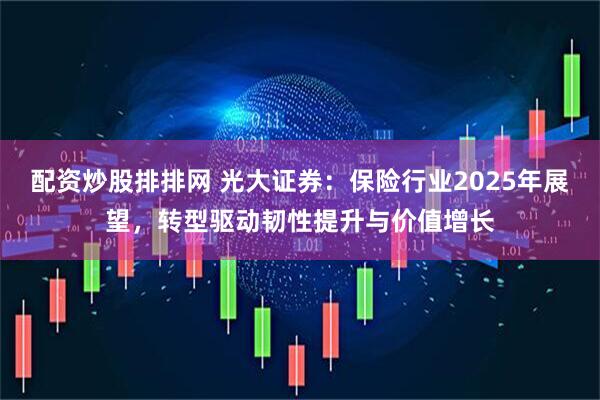 配资炒股排排网 光大证券：保险行业2025年展望，转型驱动韧性提升与价值增长